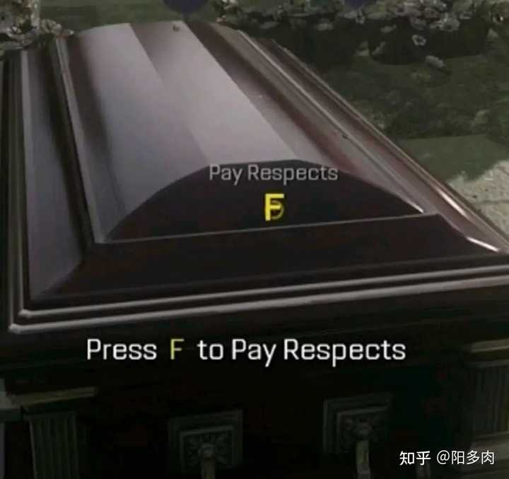 Press F to pay respects是什么意思？ - 知乎