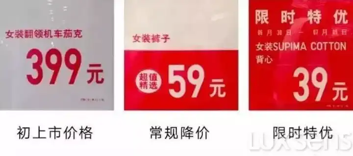 一般来说优衣库（UNIQLO）、飒拉（ZARA）、H&M、GAP（盖璞）打折季在