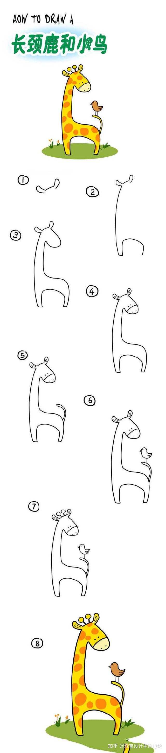 有没有哪些简单可爱的小人简笔画？ - 知乎