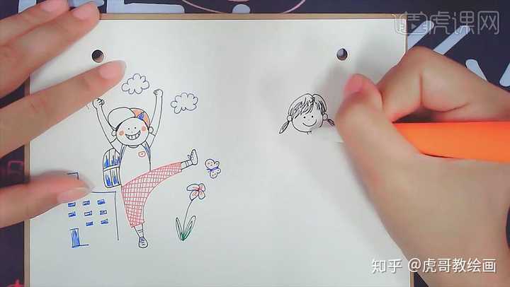 有没有一些很可爱的小人简笔画图? - 知乎