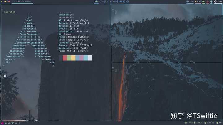 各位Arch Linux玩家用的什么桌面,可否分享一下? - 知乎