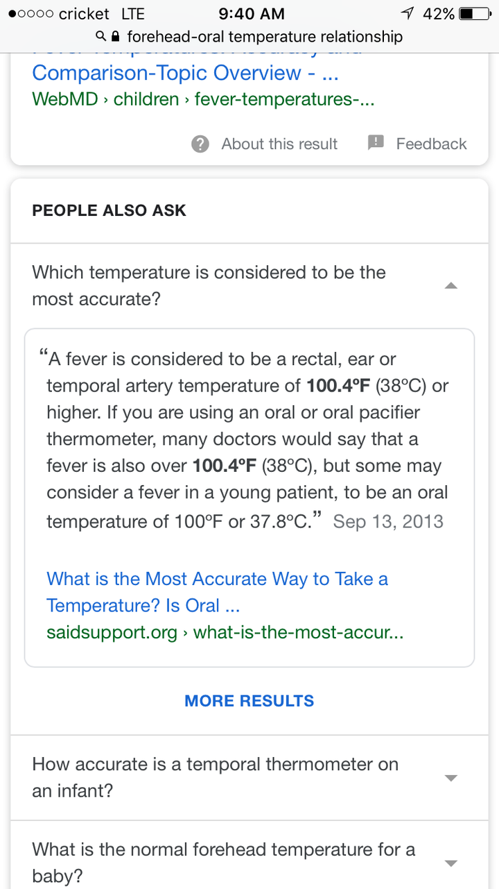 额头温度和太阳穴温度不一样，到底发热看哪个体温？ - 知乎