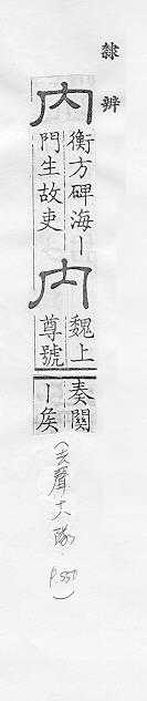 为什么旧字形「內」的新字形是「内」? - 知乎
