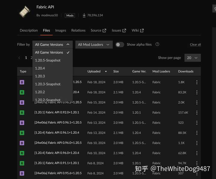 fabric服务端显示fabricapi版本不够如何解决？ 知乎