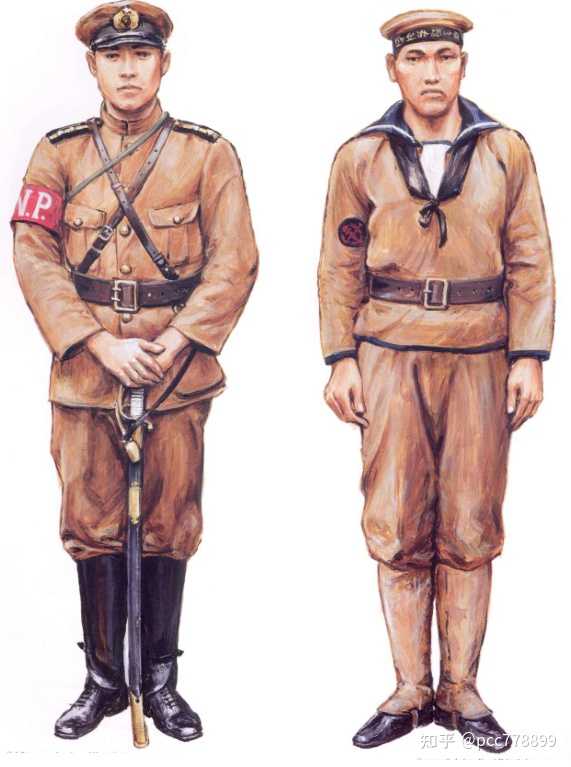 男人们的大和》中日本海军大和号舰员为什么基本都穿绿色军服 