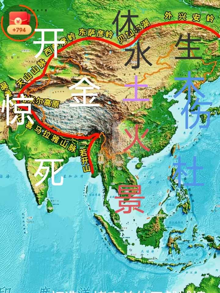 五行对应的地理位置分别是哪? - 知乎