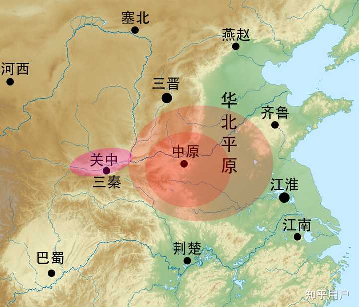 仅从地理角度出发,如今那些省份是中原省份? - 知乎