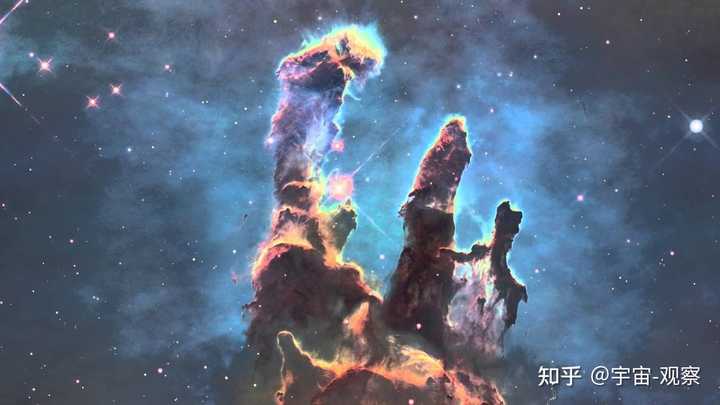 美国航天局公布天体景象「创生之柱」新图像,哪些信息值得关注? - 知乎