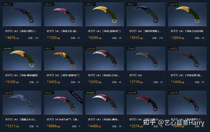 csgo怎么没人炒锯齿刀? - 知乎
