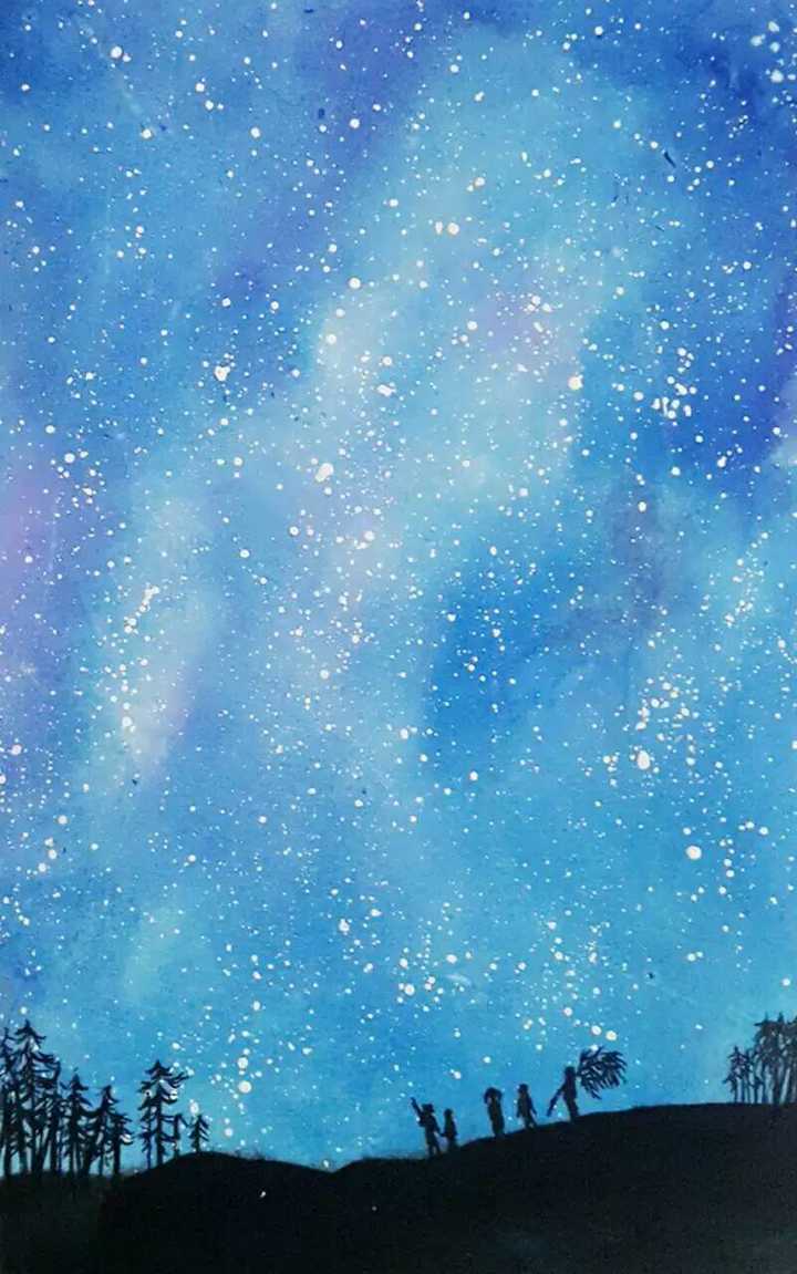 如何用彩铅画星空 Marco马可的回答 知乎