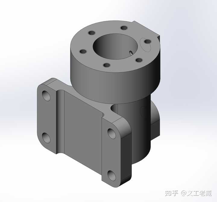 Solidworks已知三视图怎么建模？ - 知乎