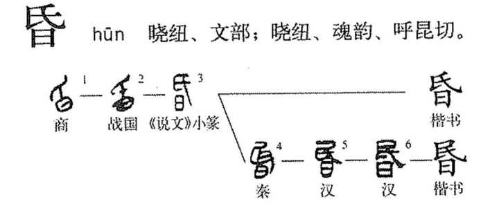 昏字是怎么演变的? - 知乎