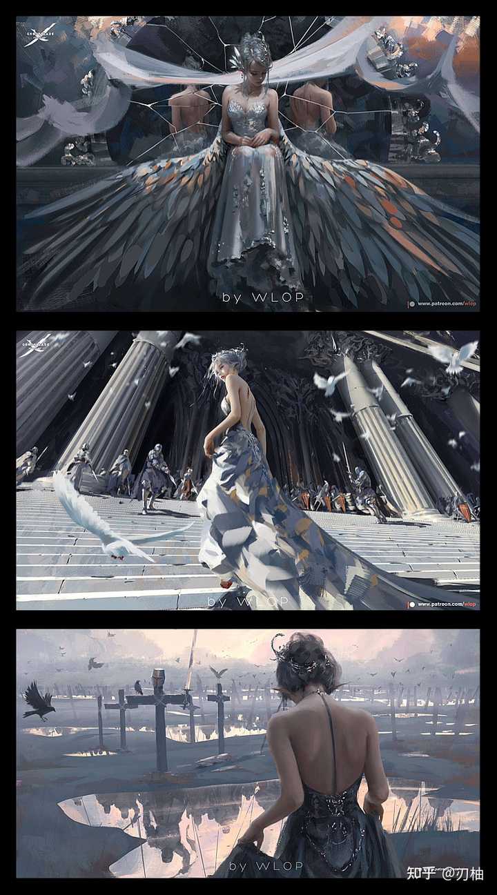 为什么我感觉绘画区大部分人认为wlop的画很烂? - 知乎
