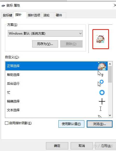 如何自定义鼠标指针的图案? - 知乎