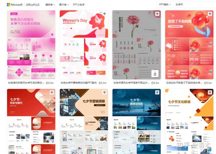 有哪些漂亮又实用的 PPT 模板？ - 知乎