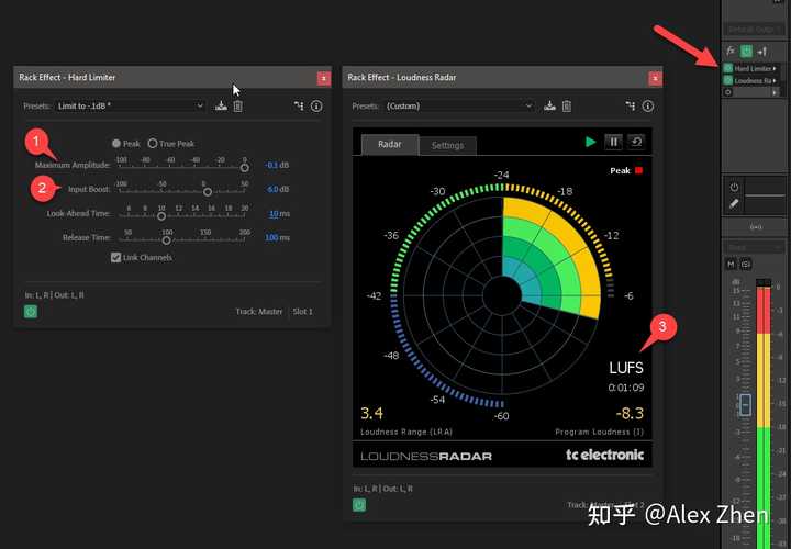 Как проверить lufs в adobe