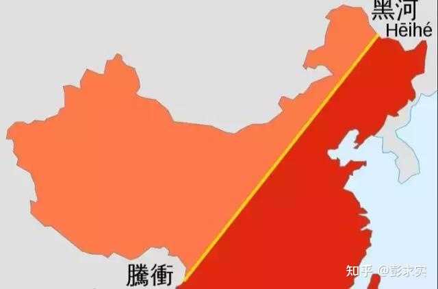 胡焕庸线是什么？ - 知乎