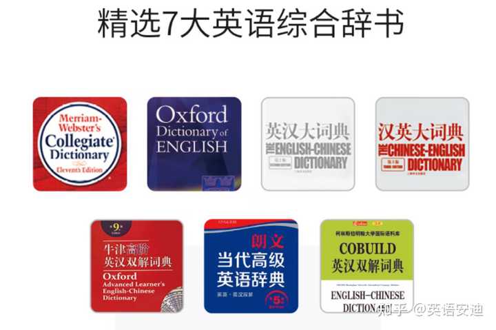 市面上的英语词典那么多,选择哪一本最适合自己? - 知乎