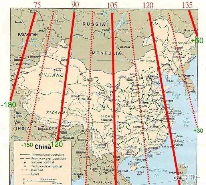 中国跨越五个时区,如果使用最中间的东七区时间作为全国统一的标准时间,会不会比使用东八区时间更合适? - 知乎