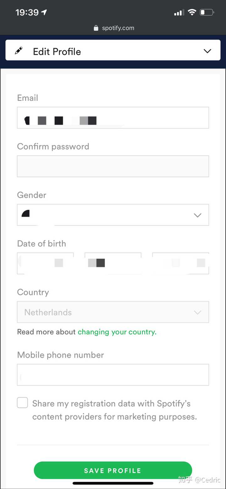 怎么更新在Spotify的位置? - 知乎