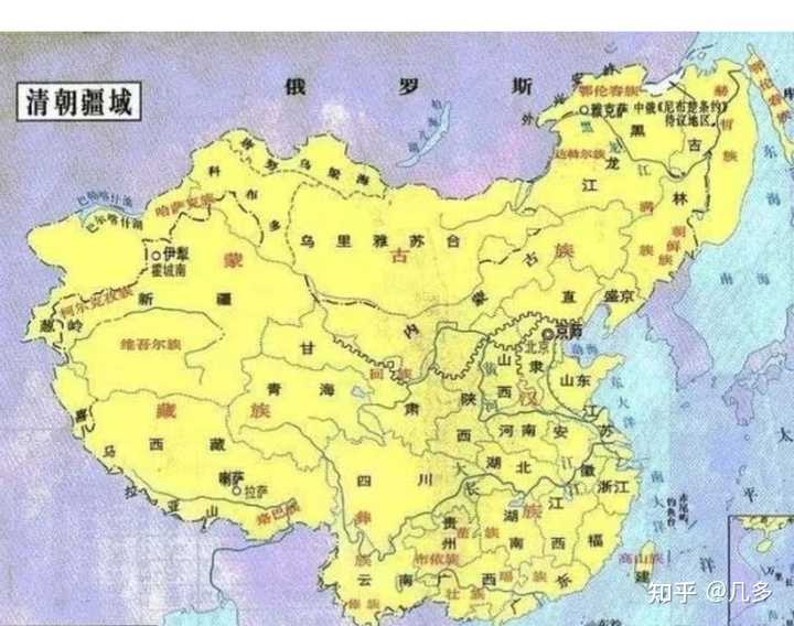 为什么说清朝奠定了今天的中国版图？ - 知乎