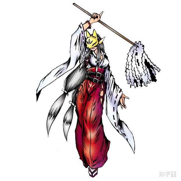 如何评价《数码宝贝》系列里的妖狐兽及其进化体? - 知乎