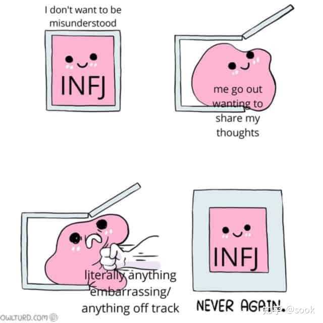 有哪些关于infj的梗图？ - 知乎