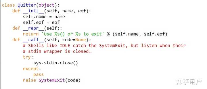 python exit()与quit()的区别是什么？ - 知乎