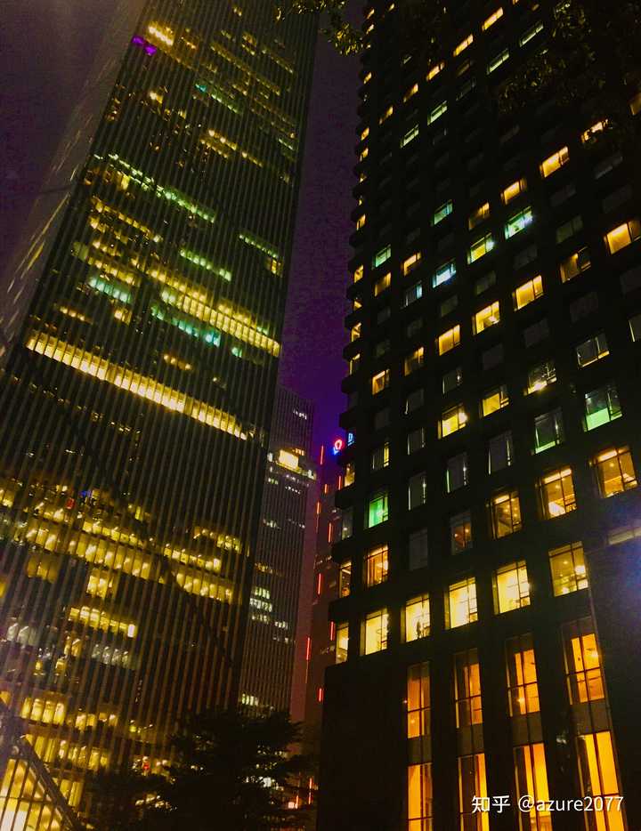 中国有内透好看的城市夜景吗?为什么国内城市夜景喜欢滥用LED? - 知乎