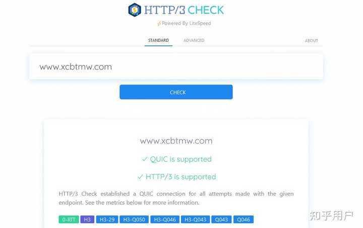 国内有什么网站启用了HTTP/3? - 知乎