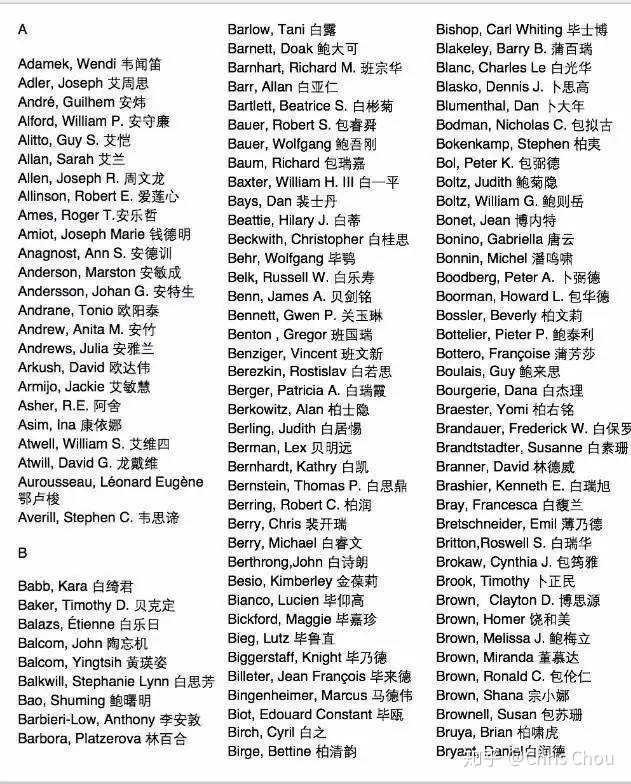 有哪些外国人的名字翻译得像中国人? - 知乎