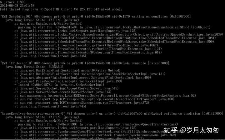如何在windows命令下使用jstack？ - 知乎