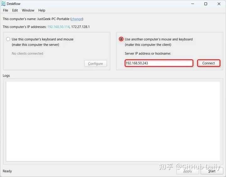一套键鼠如何控制两台电脑,且不需要按键切换,鼠标无缝滑屏。? - 知乎