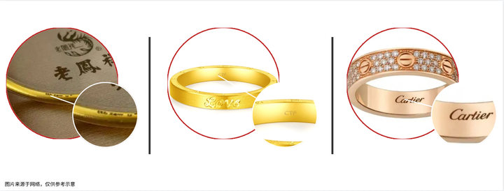 黄金珠宝首饰里面的钢印到底代表什么,可以判断黄金真假吗? - 知乎