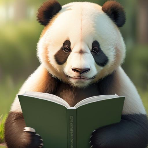 爱读书的熊猫