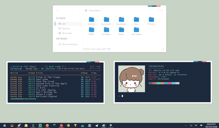 Linux有没有什么好看好用而且性能高的桌面环境？ - 知乎