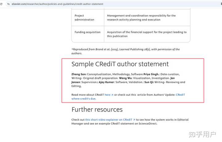 请问在elsevier投稿中，author statement 该怎么写？ - 知乎