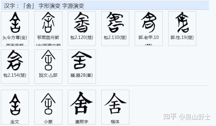 “舍”字初文本义是“房舍”还是“施舍”? - 知乎