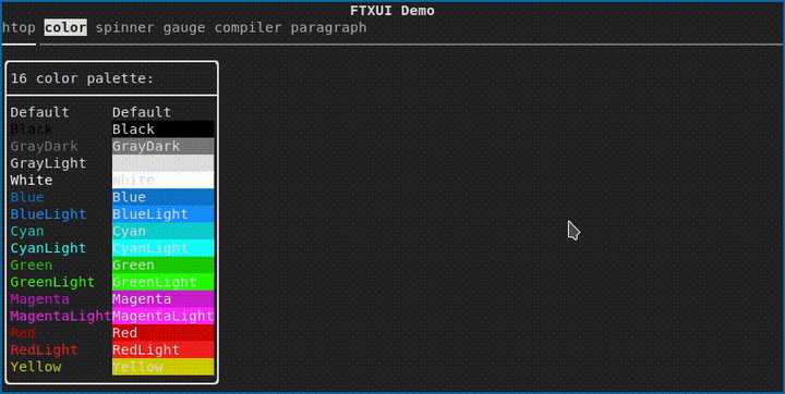 C++ 有什么好用的TUI库吗？ - 知乎