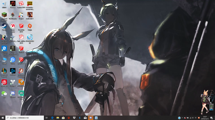 Angels - EXUSIAI [明日方舟- Arknights] 1080P 60FPS [Wallpaper Engine Anime]