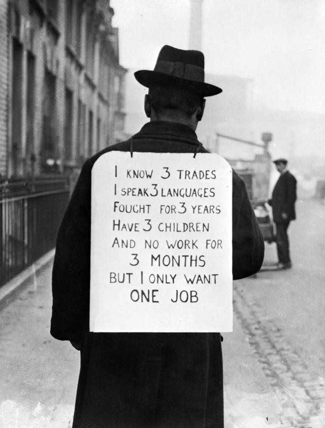 美国大萧条时期的真实写照