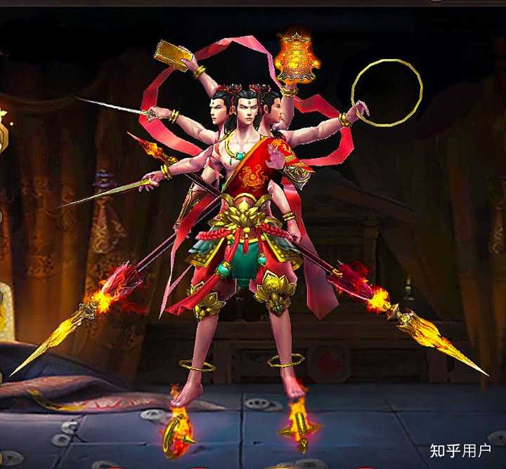 哪吒的“三头六臂”形象是怎么来的？ - 知乎