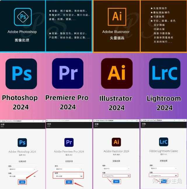 PR，PS，AE，AU，AI这些软件互相之间有什么区别？ - 知乎