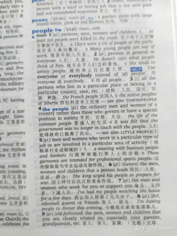 people作“人民”讲时,是可数名词还是不可数名词? - 知乎