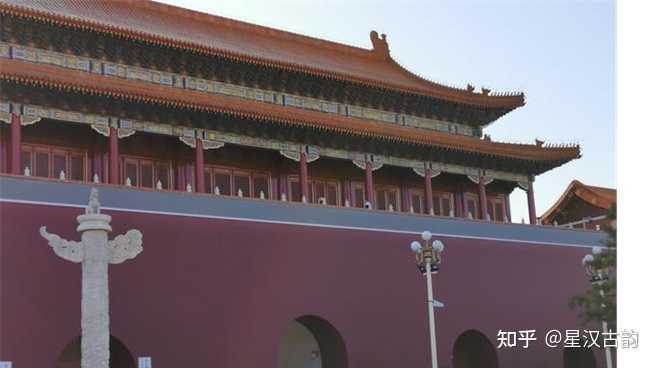 天安门城楼后面是什么样子的？ - 知乎