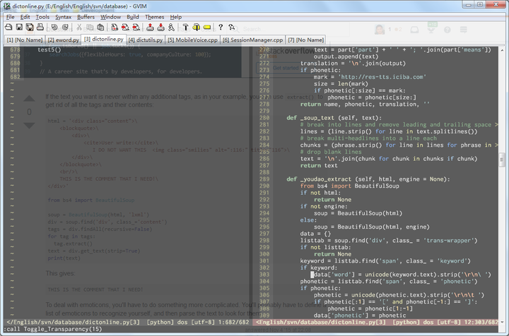 python — overview and use cases of vim in python –... 如何优雅地使用 Vim? - 知乎
