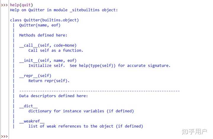 python exit()与quit()的区别是什么？ - 知乎