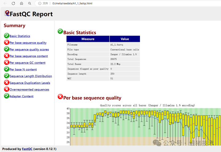 fastqc如何安装运行? - 知乎
