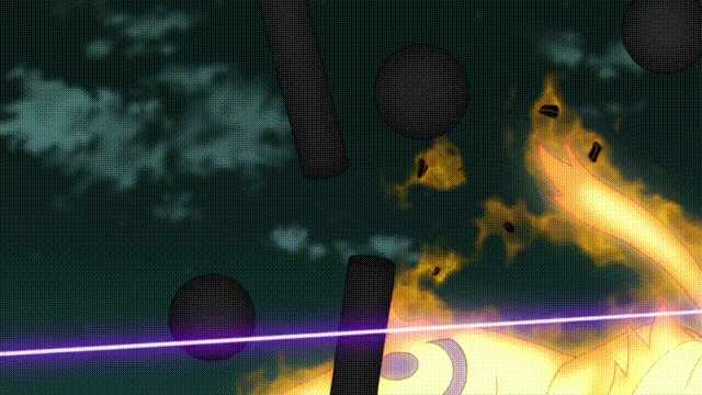 火影忍者中,仙法岚遁光牙与水遁水断波的区别,是不是有一些相似度极高