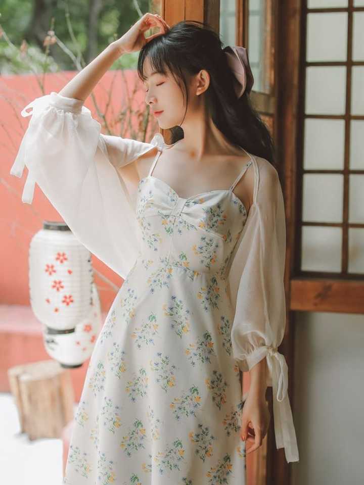 【🌷清純碎花】Flower Long Skirt